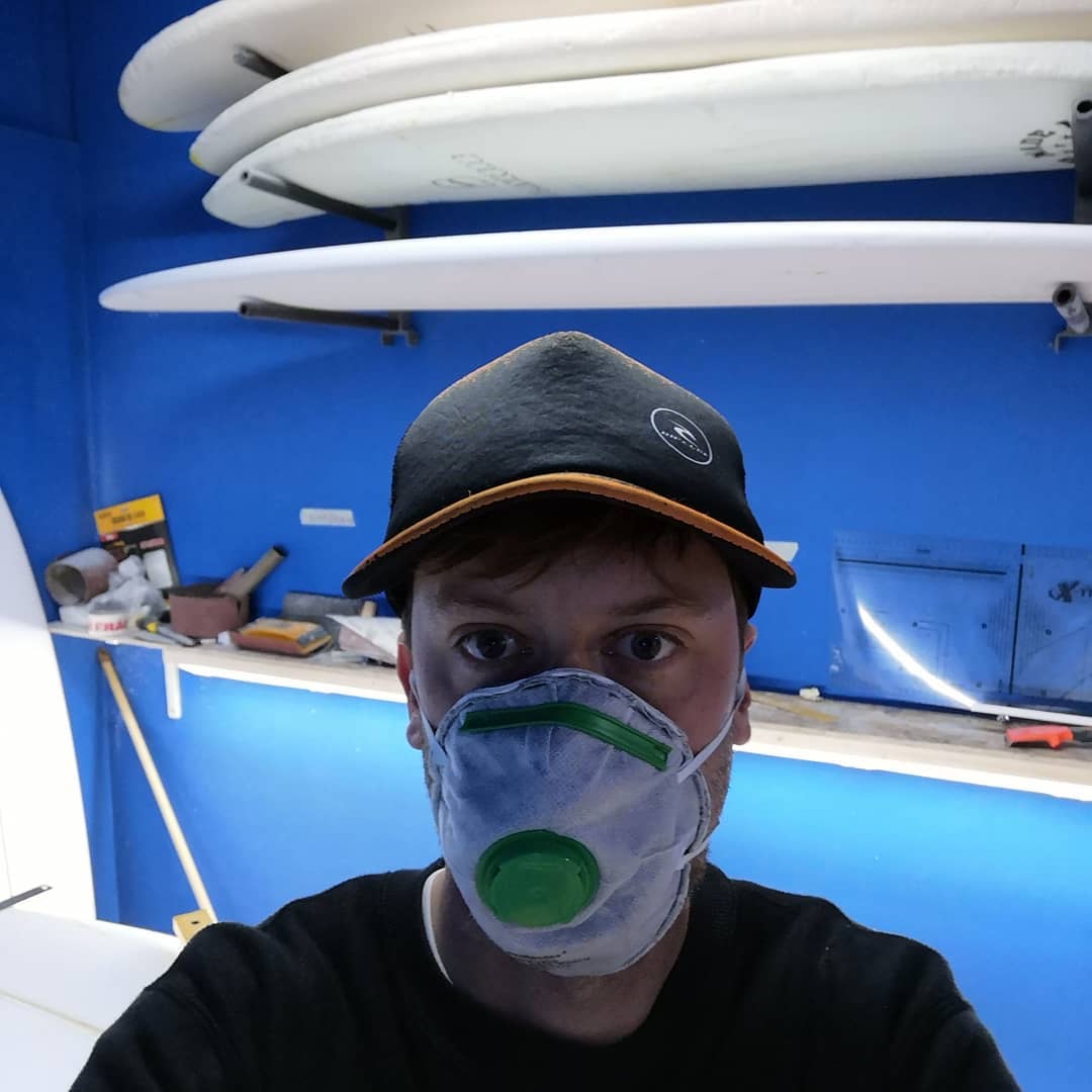 Dom Taylor is a creator of Eco surf fins Shaka