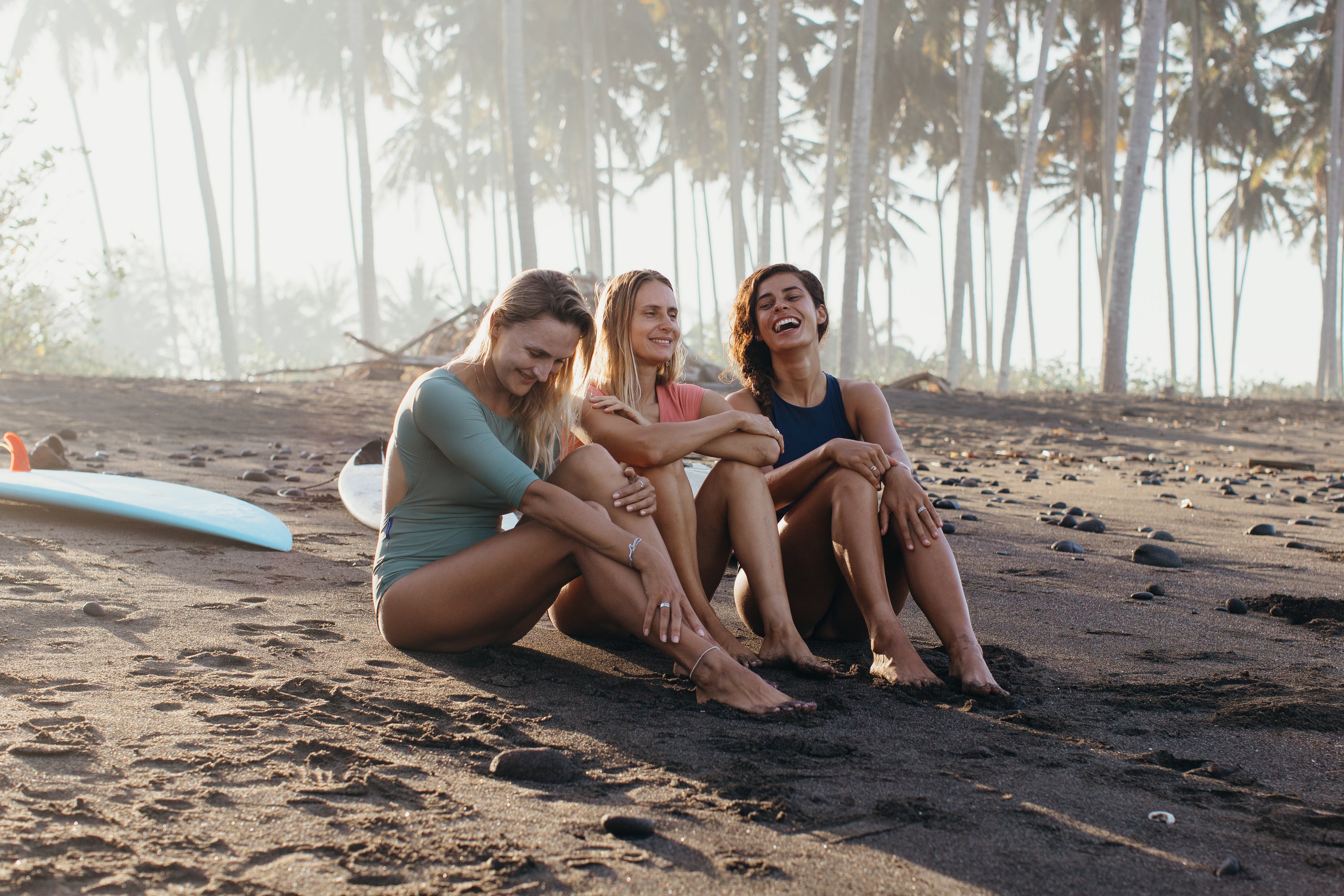 Lifestyle Surf video girls trip Bali, Indonesia. Ninefoot Waves & Gems.