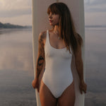 Boa one piece in Off White | Women Surf Swimwear | One Piece | Ninefootstudio