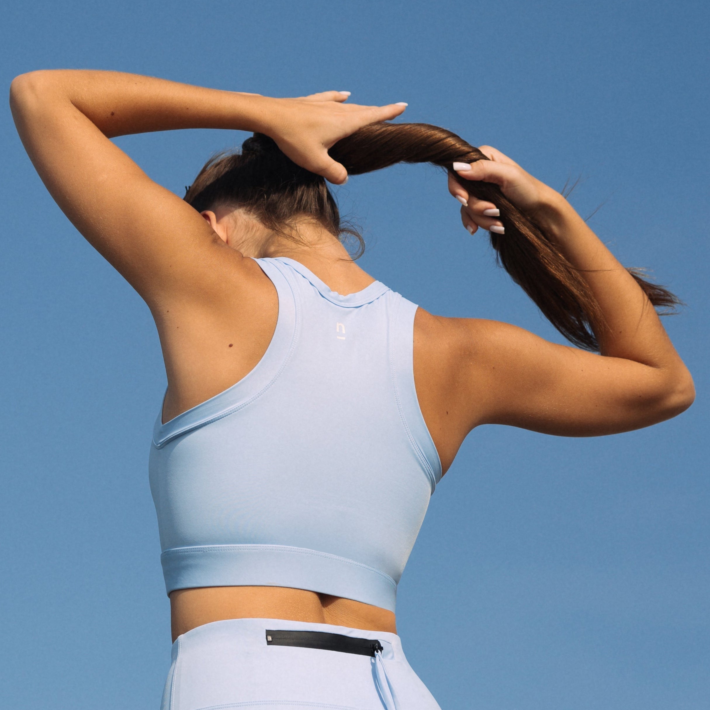 Ekas Surf Top in Fish | Ninefoot Studio | Surf Swimwear