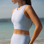 Ekas Surf Top in Fish | Ninefoot Studio | Surf Swimwear