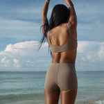 Jimmy Retro Surf Short in Tripoli | Women Surfing Swimsuit | Ninefootstudio