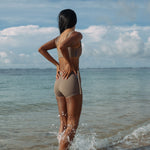 Jimmy Retro Surf Short in Tripoli | Women Surfing Swimsuit | Ninefootstudio