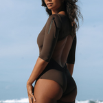 Ninefoot Studio Guadalupe Surf One Piece in Arabica | One piece