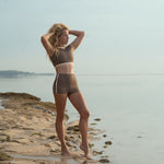 Ninefoot Studio Savu Surf Croptop in Tripoli | Surf Tops