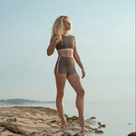 Ninefoot Studio Savu Surf Croptop in Tripoli | Surf Tops