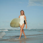 Krui surf onepiece swimsuit in White