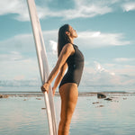 Ninefoot Studio Kedungu Surf One Piece in Black | One piece