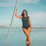Ninefoot Studio Kedungu Surf One Piece in Black | One piece
