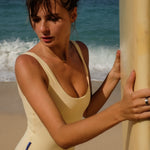 Boa one piece in Blonde | Women Surf Swimwear | One Piece | Ninefootstudio