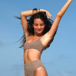 Nias Surf Bikini Top in Tripoli | Women Surfing Swimsuit | Ninefootstudio