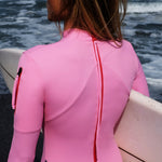 Ninefoot Studio Periscope Surf Swimsuit One-piece in Bubble Gum Pink | One piece