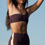 Jimmy's retro surf shorts in Burgundy | Ninefoot Studio swimwear