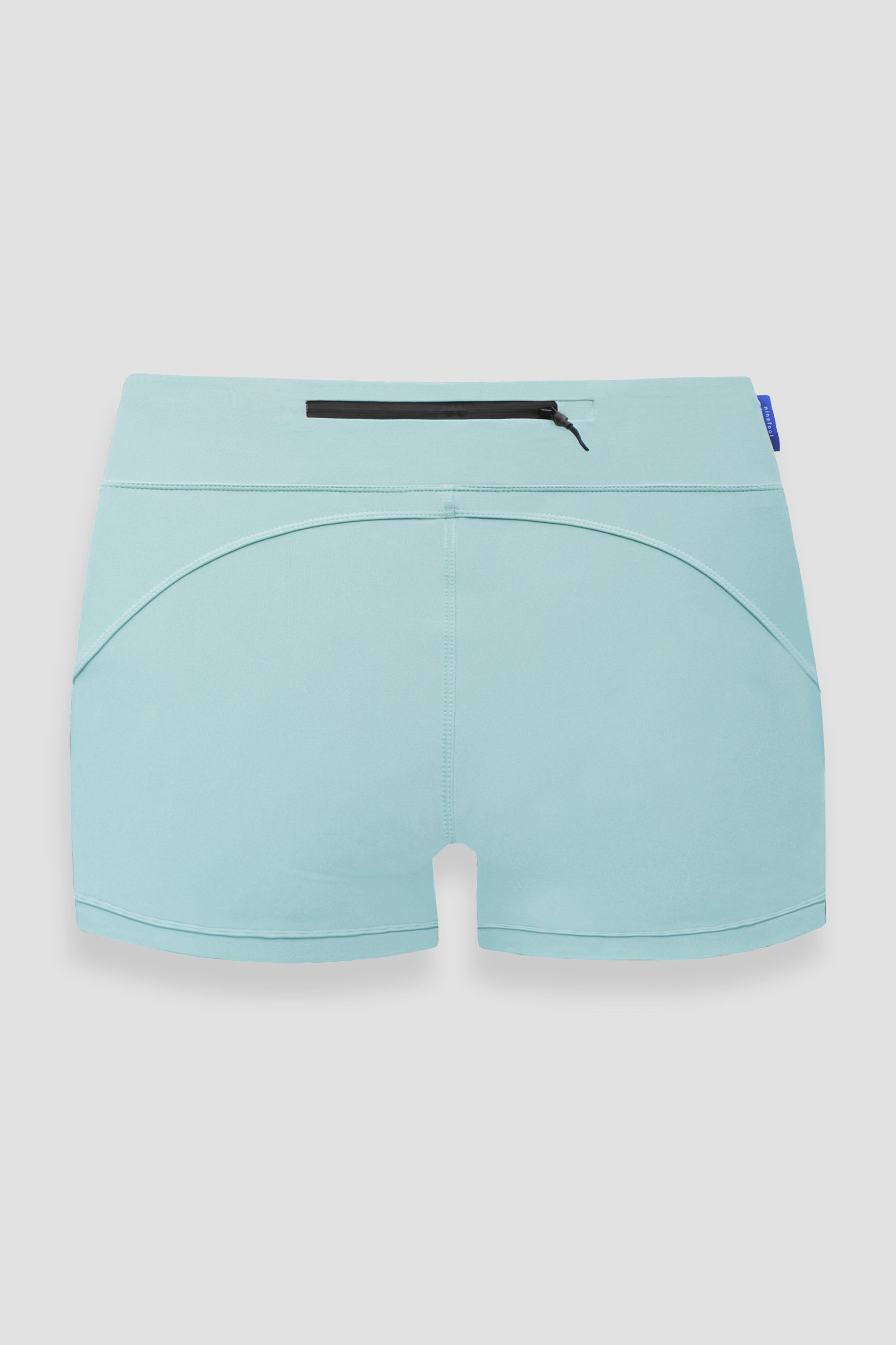gerupuk yoga and surf shorts in mint color flat photo back side
