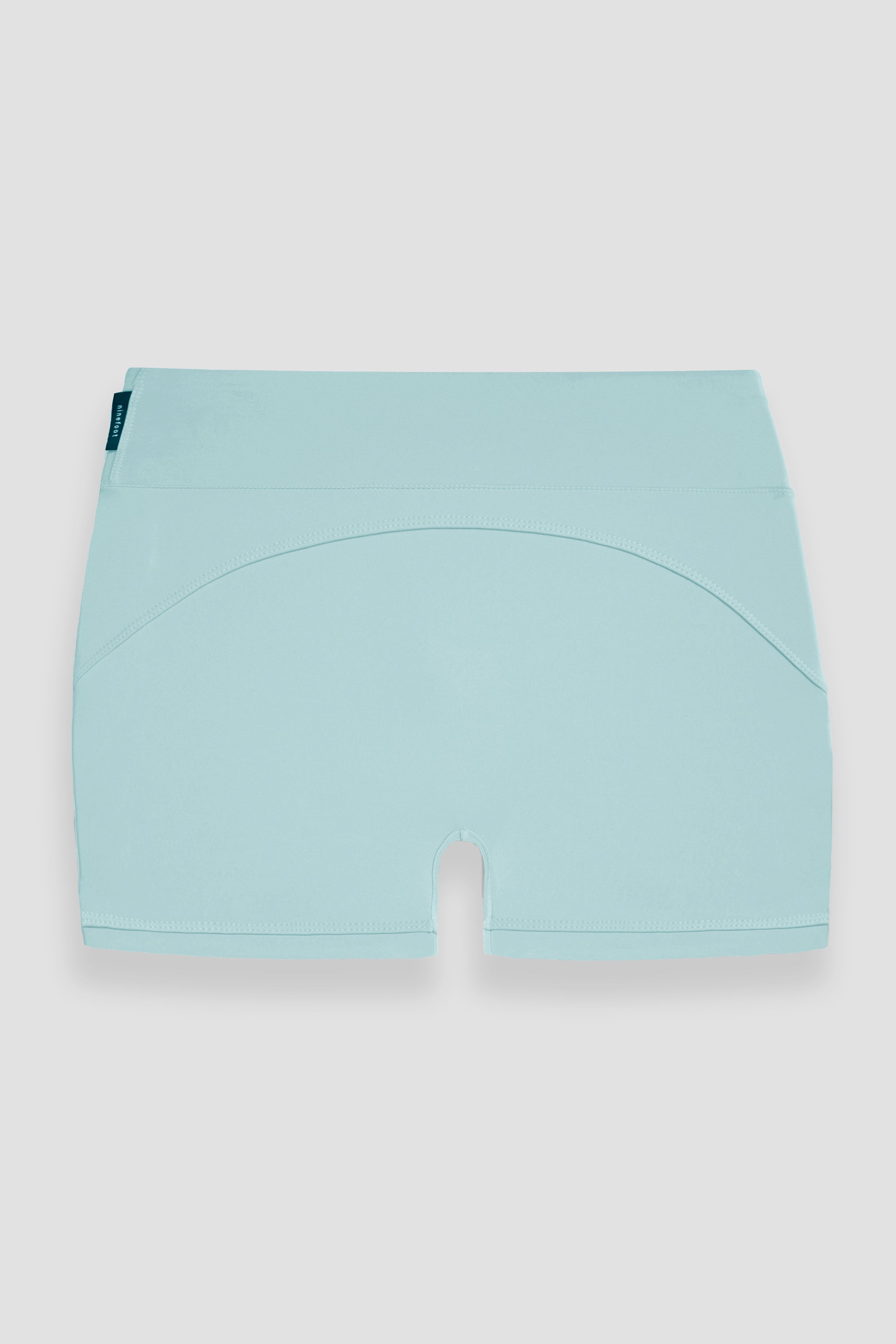 gerupuk yoga and surf shorts in mint color flat photo front side