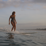 Mawi One Shoulder Surf Swimsuit in Tripoli