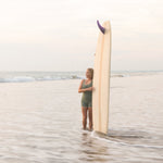 Jimmy Retro Surf Jumpsuit in Army Green | Women Surfing Swimsuit | Ninefootstudio