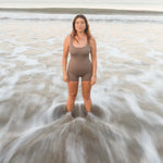 Jimmy Retro Surf Jumpsuit in Tripoli | Women Surfing Swimsuit | Ninefootstudio
