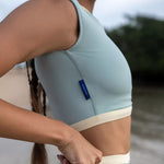 Savu and Rote Surf Bikini Top and Bottom | Crop Top Surfing Swimsuit | Ninefootstudio
