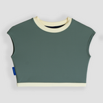 Savu Surf Bikini Crop Top in Army Green | Women Surfing Swimsuit | Ninefootstudio