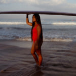 Boa Surf One Piece in Sambal Red | Women Surfing Swimsuit | Ninefootstudio
