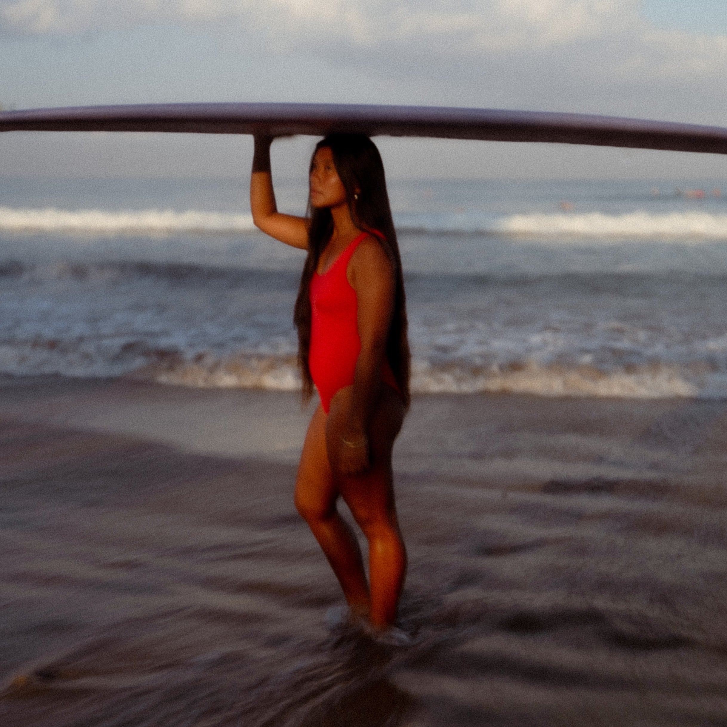Boa Surf One Piece in Sambal Red | Women Surfing Swimsuit | Ninefootstudio