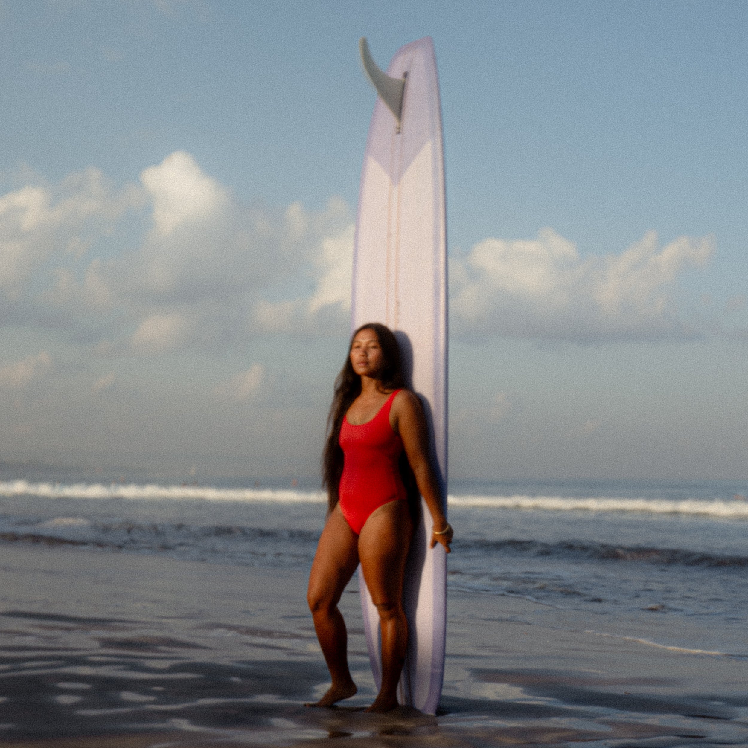 Boa Surf One Piece in Sambal Red | Women Surfing Swimsuit | Ninefootstudio