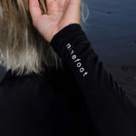 Ninefoot Studio Seseh Surf Rashguard in Black | rash guards