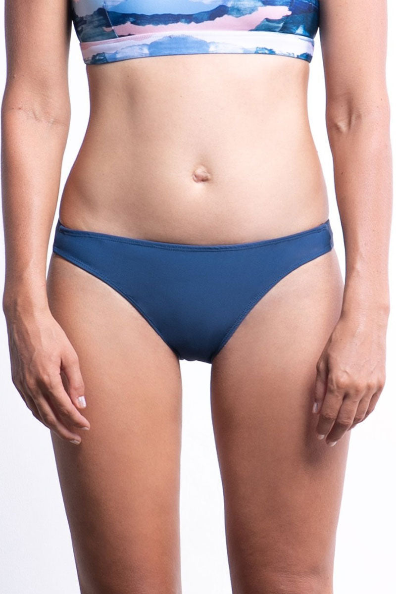 Balian Surf Bikini Bottom in Indigo Blue | Women Surfing Swimsuits | Ninefootstudio