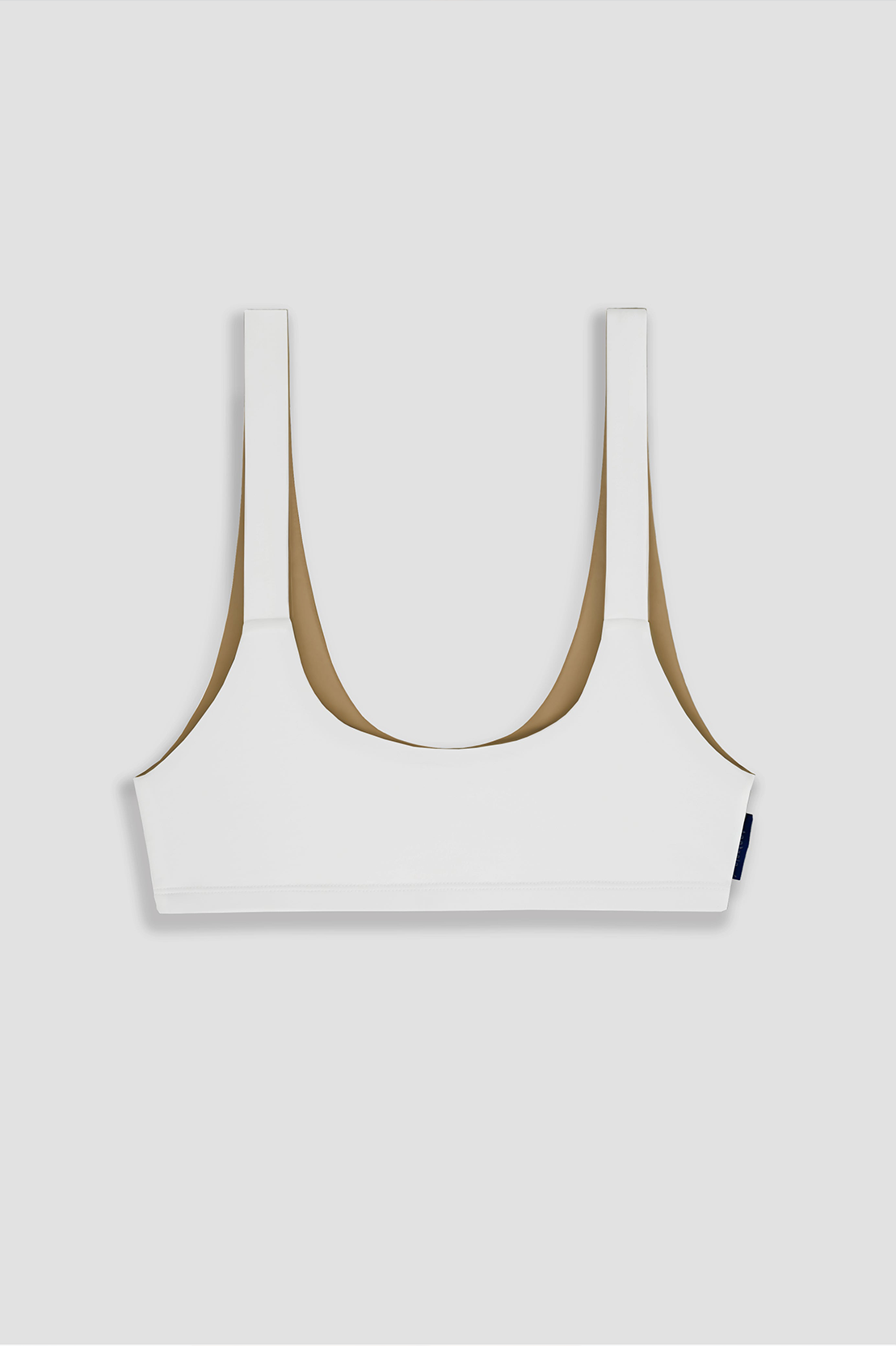 Nias Surf Bikini Top in Off White | Women Surfing Swimsuit | Ninefootstudio