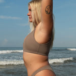 Nias Surf Bikini Top in Tripoli | Women Surfing Swimsuit | Ninefootstudio