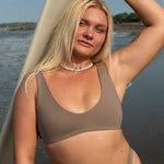 Nias Surf Bikini Top in Tripoli | Women Surfing Swimsuit | Ninefootstudio