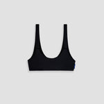 nias surf top in black color flat image back side