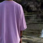 Ninefoot Studio Rave wave oversize T-shirt in lilac| T-shirt
