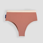 Ninefoot Studio Rote surf bikini bottom in pastel nude | Bottom