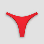 Secret Surf Bikini Bottom in Sambal Red | Women Surfing Swimsuit | Ninefootstudio