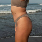 Secret Surf Bikini Bottom in Tripoli | Women's Surfing Swimsuit by Ninefootstudio