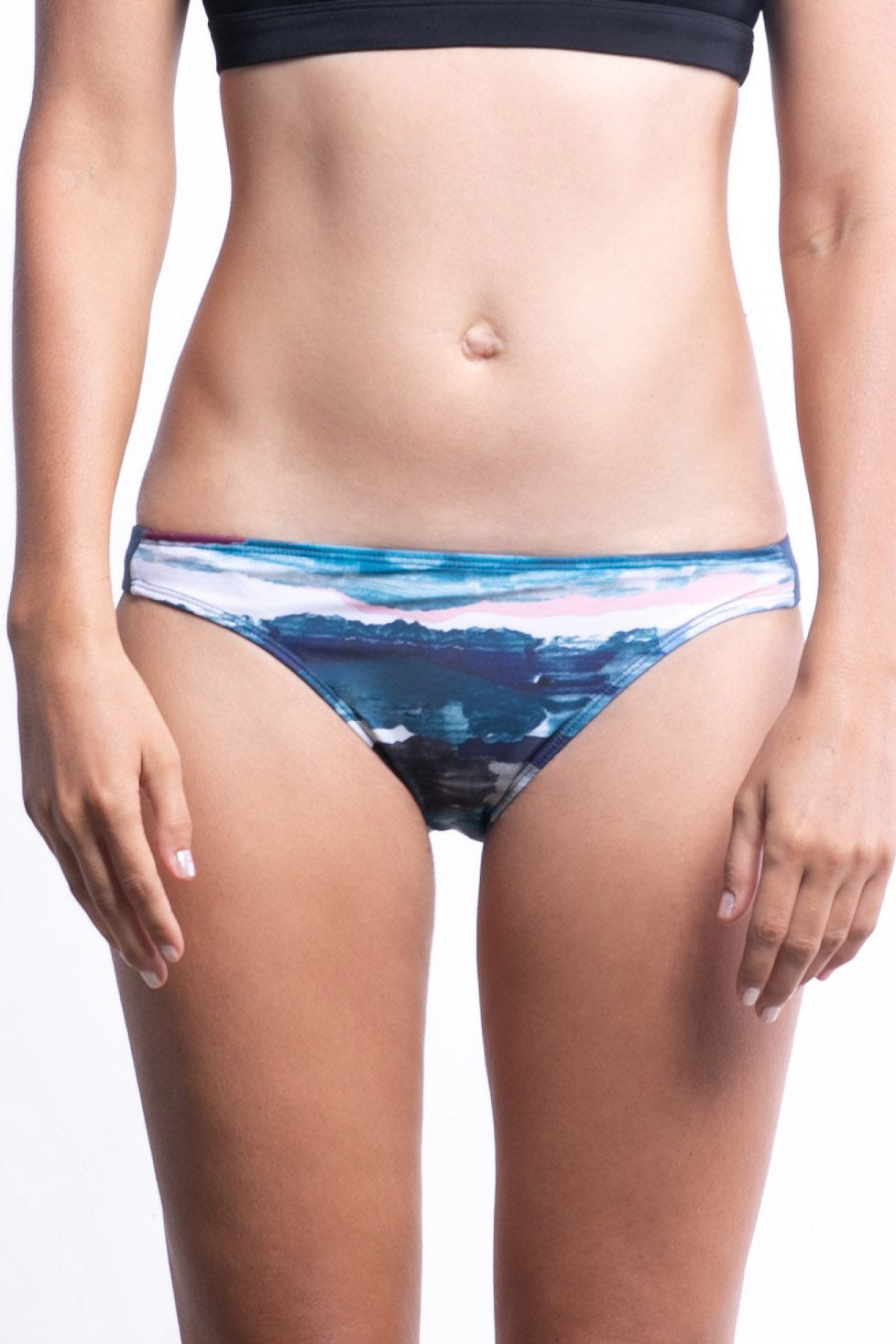 Ninefoot Studio Balian Surf Bikini Bottom in Sunset Print | Bottoms
