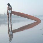 Canggu Surf One Piece Criss Cross in Off White | One piece | Women Surfing Swimsuits | Ninefootstudio