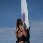 Canggu Surf One Piece Criss Cross in Black | One piece | Women Surfing Swimsuits | Ninefootstudio