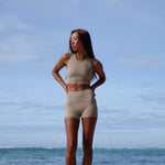 Ninefoot Studio Gerupuk Shorts in Mosaico | One piece