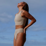 Ninefoot Studio Ekas Surf Bikini Top in Mosaico |