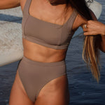 Ninefoot Studio Nyang-Nyang Surf Bikini Bottom in Tripoli | Bottoms