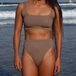 Ninefoot Studio Lakey Surf Bikini Top In Tripoli | Tops