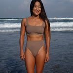 Ninefoot Studio Lakey Surf Bikini Top In Tripoli | Tops