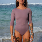 Ninefoot Studio Guadalupe Surf One Piece in Mauve | One piece