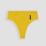 Ninefoot Studio Nyang-Nyang Surf Bikini Bottom in Yellow Illusion | Bottoms