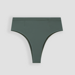 Ninefoot Studio Nyang-Nyang Surf Bikini Bottom in Army Green | Bottoms