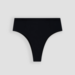 Ninefoot Studio Nyang-Nyang Surf Bikini Bottom in Black | Bottoms