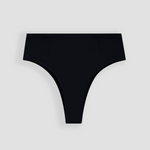 Ninefoot Studio Nyang-Nyang Surf Bikini Bottom in Black | Bottoms